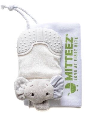 Mitteez Organic Teething Mitten - Ella the Elephant